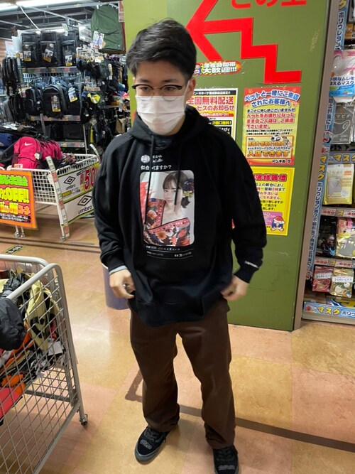 Y ドン キホーテのhoodiesを使ったコーディネート Wear