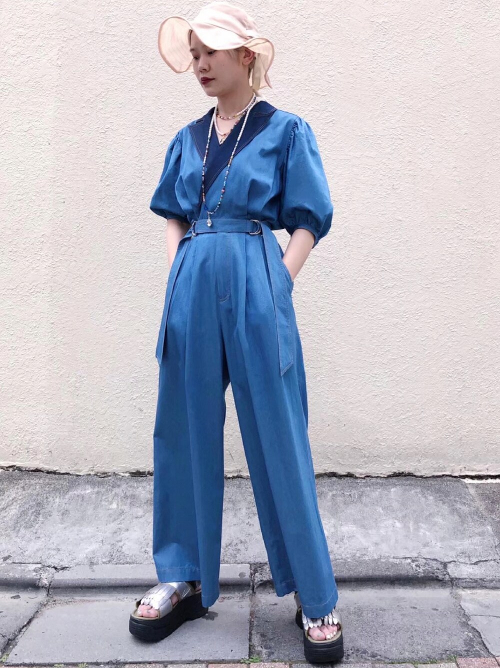 PAMEO POSE（パメオポーズ）の「70s AIO（つなぎ/オールインワン