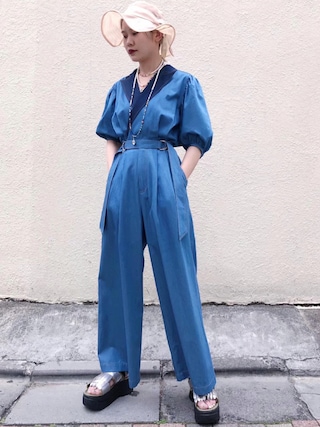 PAMEO POSE（パメオポーズ）の「70s AIO（つなぎ/オールインワン