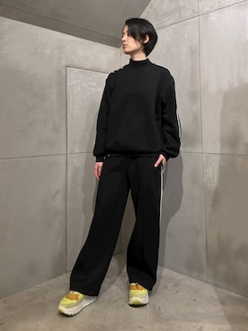 「PAMEO POSE」｜「アイテム（スウェット）」を使った、PAMEO POSEさん（レディース・164cm）の秋コーディネート