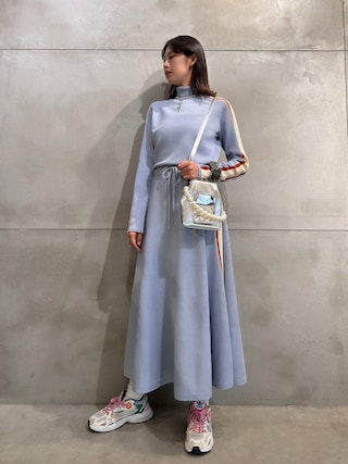 PAMEO POSE（パメオポーズ）の「Side Line Knit Dress