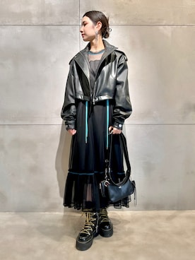 「PAMEO POSE（パメオポーズ）のアイテム（ジャケット/アウター）」を使った、PAMEO POSEさん（レディース・164cm）の秋コーディネート