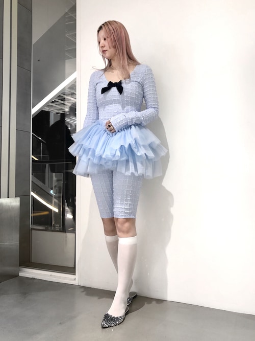 PAMEO POSE ワンピース Little Ballerina Dress レディース : ZOZOTOWN 