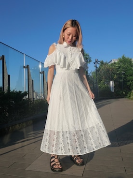 「PAMEO POSE（パメオポーズ）のアイテム」を使った、PAMEO POSEさん（レディース・164cm）の夏コーディネート