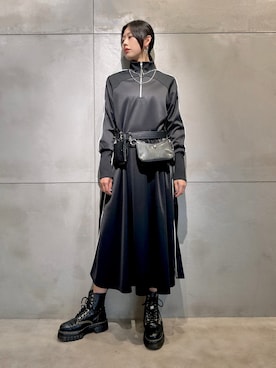 「ボディピアス」｜PAMEO POSEさん（レディース・164cm）の秋コーディネート