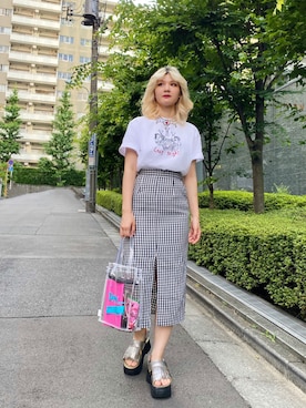「出勤スタイル」｜PAMEO POSEさん（レディース・164cm）の夏コーディネート