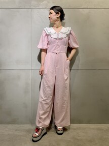 PAMEO POSEのオールインワン・サロペット（ピンク系）を使った人気