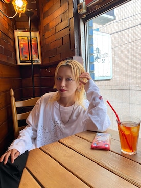「ランチ」｜PAMEO POSEさん（レディース・164cm）の夏コーディネート