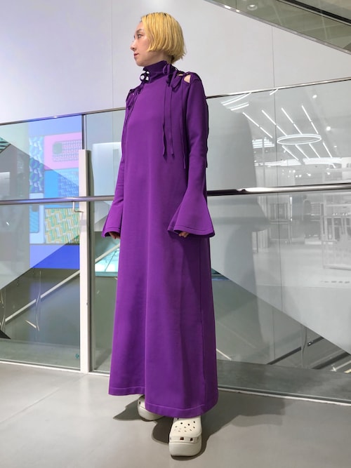 PAMEO POSE（パメオポーズ）の「Bellsleeve Knit Dress（ドレス