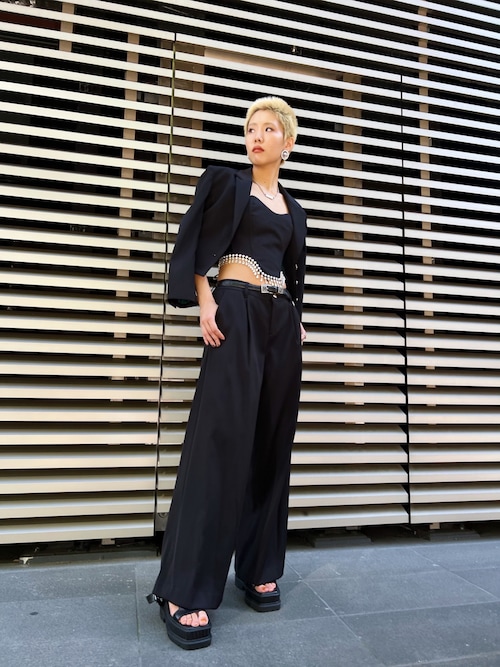 PAMEOPOSE スパンコール　パンツ　DIVA PANTS ピンク PAMEOPOSE スパンコール パンツ DIVA PANTS ピンク Sweet