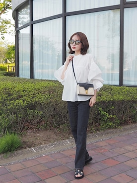 「Jewel closet by L&Co.(ジュエルクローゼットバイエルアンドコー)のアイテム」を使った、shino◡̈*❤︎さん(レディース・154cm)の春コーディネート