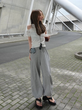 shino◡̈*❤︎さん(レディース・154cm)の夏コーディネート