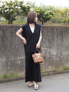 shino◡̈*❤︎さん（レディース・154cm）の夏コーディネート