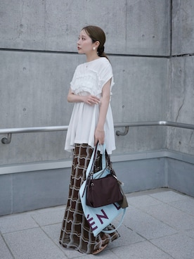 shino◡̈*❤︎さん（レディース・154cm）の春コーディネート