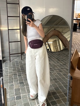 shino◡̈*❤︎さん(レディース・154cm)の夏コーディネート