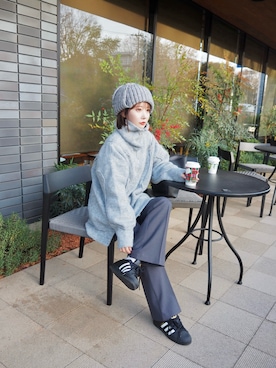 shino◡̈*❤︎さん（レディース・154cm）の冬コーディネート