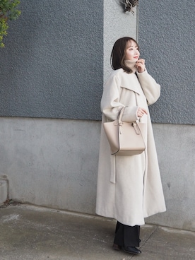 shino◡̈*❤︎さん(レディース・154cm)の冬コーディネート