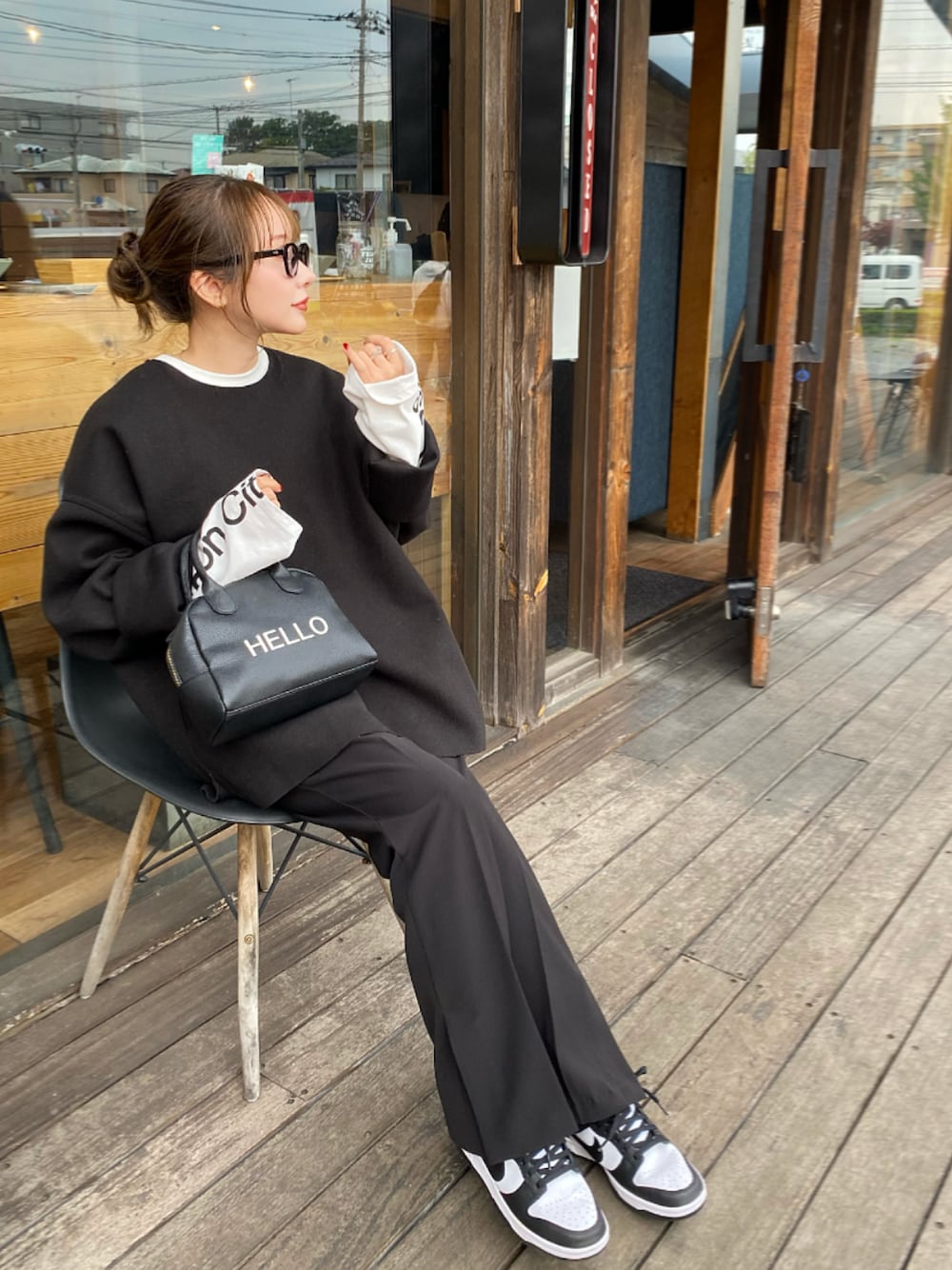 shino◡̈*❤︎｜&. NOSTALGIAのハンドバッグを使ったコーディネート - WEAR