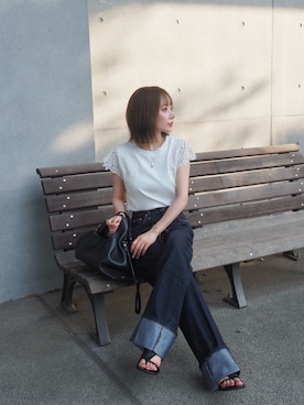 shino◡̈*❤︎さんの（URBAN RESEARCH ROSSO WOMEN | アーバンリサーチ　ロッソ）を使ったコーディネート