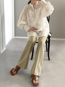 shino◡̈*❤︎さん（レディース・154cm）の春コーディネート