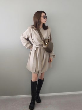 shino◡̈*❤︎さん(レディース・154cm)の秋コーディネート