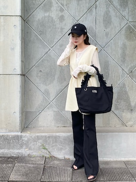 shino◡̈*❤︎さん（レディース・154cm）の夏コーディネート