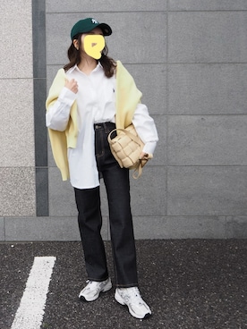 shino◡̈*❤︎さん（レディース・154cm）の春コーディネート