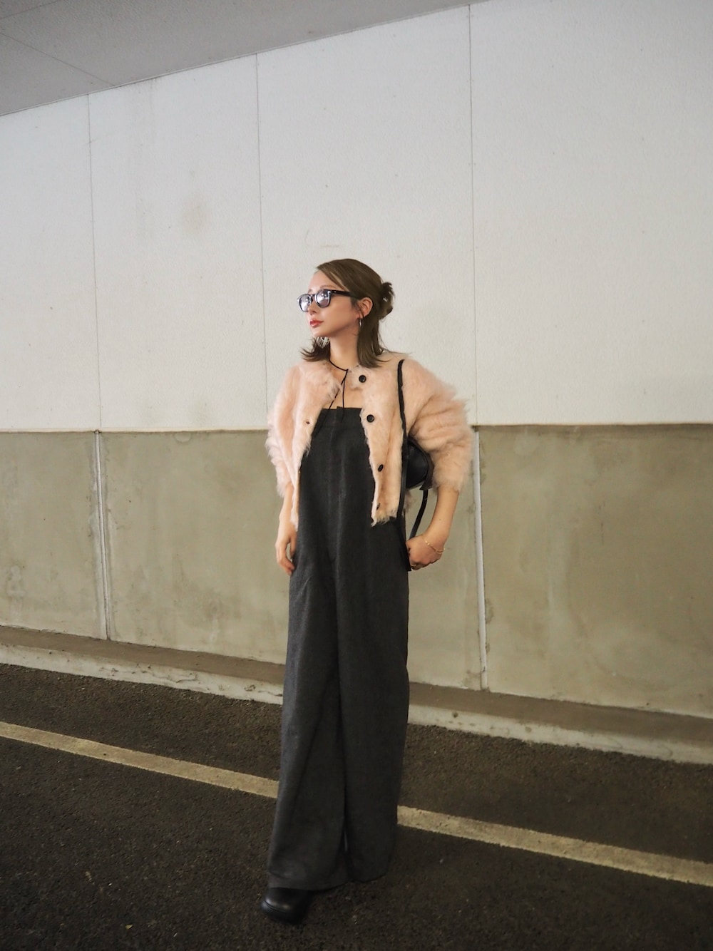 クラネ SHAGGY SHORT KNIT CARDIGAN CLANE - シャギ― ショート