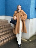 セール】【CLANE/クラネ】VOLUME FLARE BOA COAT/ボリュームフレア ...