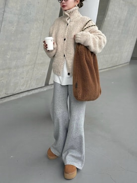 shino◡̈*❤︎さん（レディース・154cm）の冬コーディネート