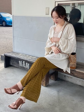 「ARTIDA OUD（アルティーダウード）のアイテム」を使った、shino◡̈*❤︎さん（レディース・154cm）の春コーディネート