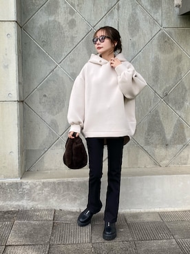 shino◡̈*❤︎さん（レディース・154cm）の秋コーディネート