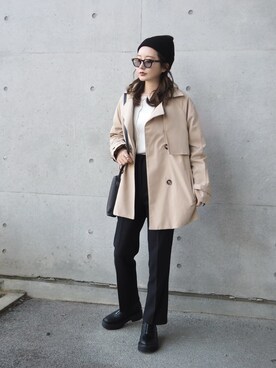 「ARTIDA OUD（アルティーダウード）のアイテム」を使った、shino◡̈*❤︎さん（レディース・154cm）の冬コーディネート