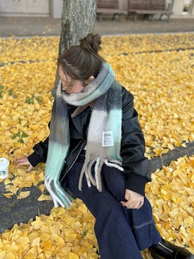 「Java（ジャバ）のアイテム」を使った、shino◡̈*❤︎さん（レディース・154cm）の秋コーディネート