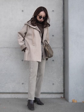 shino◡̈*❤︎さん（レディース・154cm）の冬コーディネート