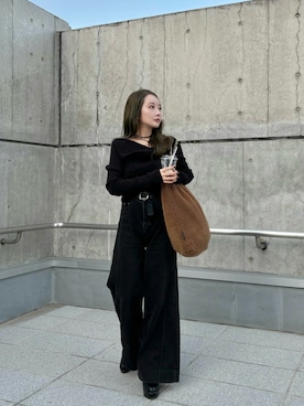 「アイテム（メイクアップ）」を使った、shino◡̈*❤︎さん（レディース・154cm）の秋コーディネート