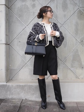 shino◡̈*❤︎さん（レディース・154cm）の秋コーディネート