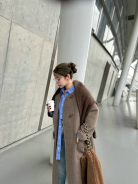 「アイテム（メイクアップ）」を使った、shino◡̈*❤︎さん（レディース・154cm）の秋コーディネート