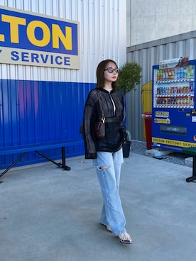 shino◡̈*❤︎さん(レディース・154cm)の春コーディネート