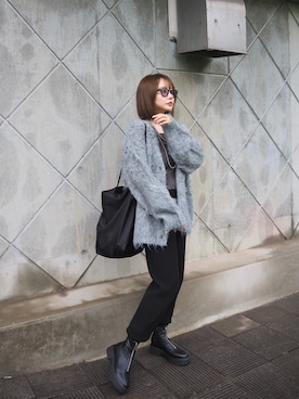 「archives（アルシーヴ）のアイテム」を使った、shino◡̈*❤︎さん（レディース・154cm）の秋コーディネート