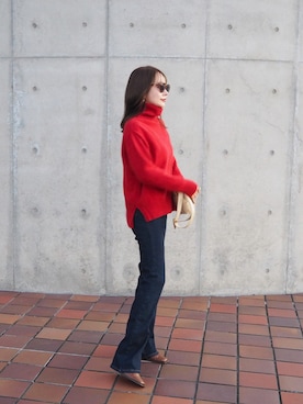 shino◡̈*❤︎さん（レディース・154cm）の冬コーディネート