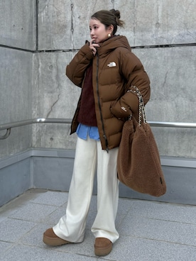 shino◡̈*❤︎さん（レディース・154cm）の冬コーディネート