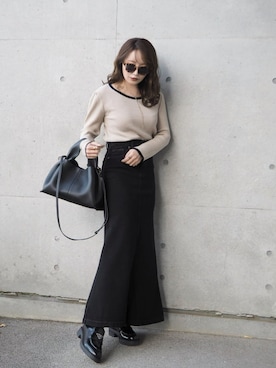 「Ayla（アイラ）のアイテム」を使った、shino◡̈*❤︎さん（レディース・154cm）の冬コーディネート