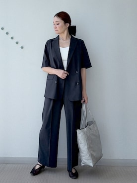 「MILOS（ミロス）のアイテム」を使った、ほしららさん（レディース・167cm）の春コーディネート