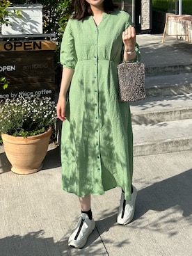 「ECCO（エコー）のアイテム」を使った、®️さん（レディース・162cm）の春コーディネート
