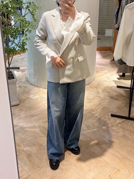「NOLLEY’S（ノーリーズ）のアイテム」を使った、yukoさん（レディース・159cm）の秋コーディネート