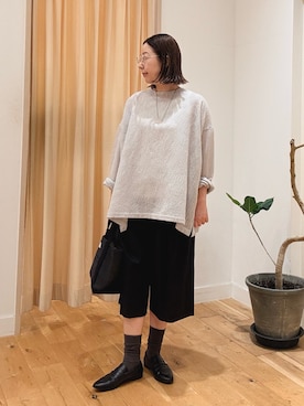 「RODE SKO（ロデスコ）のアイテム」を使った、kana*taさん（レディース・161cm）の秋コーディネート