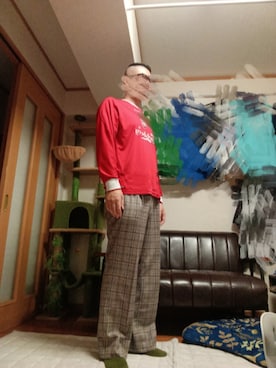 「Reebok（リーボック）のアイテム」を使った、jumpei20さん（メンズ・183cm）の春コーディネート