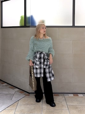 「GALLEST（ギャレスト）のアイテム」を使った、yoneさん（レディース・151cm）の秋コーディネート