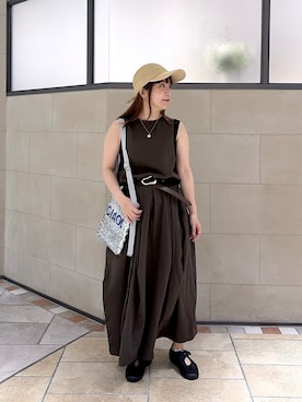「GALLEST（ギャレスト）のアイテム」を使った、yonegallestjpさん（レディース・151cm）の春コーディネート
